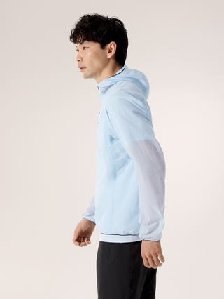 [arcteryx] Ossa Half-Zip Hoodie for Men - Alpine Blue