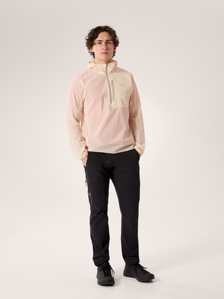 [arcteryx] Ossa Half-Zip Hoodie for Men - Sea Salt