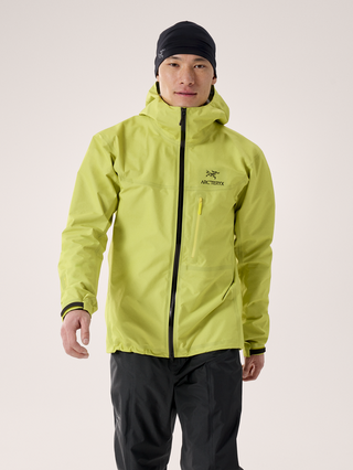 [arcteryx] Alpha SL Jacket for Men - Euphoria / Black