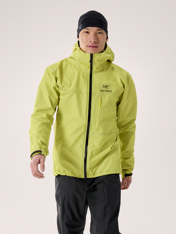 [arcteryx] Alpha SL Jacket for Men - Euphoria / Black
