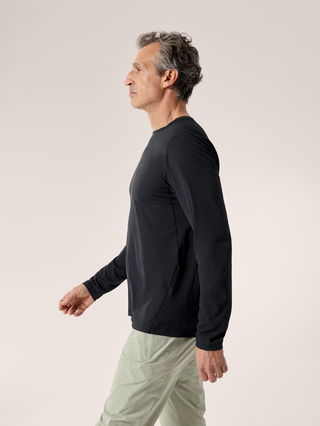 [arcteryx] Cormac Crew Long Sleeve Men's - Black