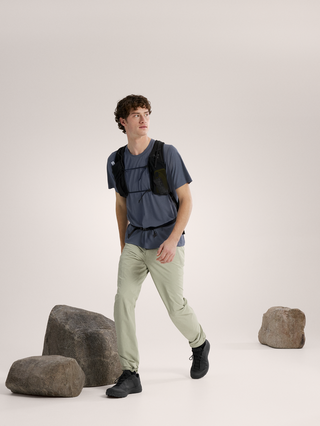 [arcteryx] Cormac Crew Short Sleeve Men's - Dk Stratus