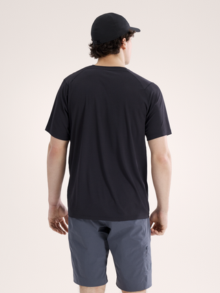 [arcteryx] Cormac Logo Short Sleeve Men's - Black