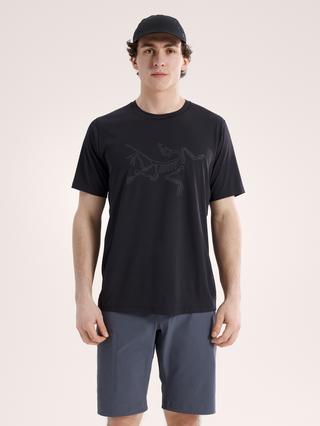 [arcteryx] Cormac Logo Short Sleeve Men's - Black