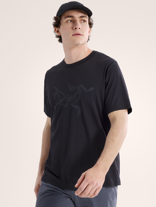 [arcteryx] Cormac Logo Short Sleeve Men's - Black