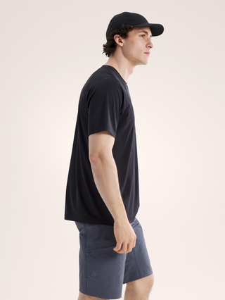 [arcteryx] Cormac Logo Short Sleeve Men's - Black