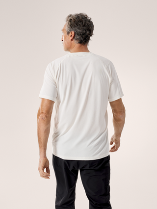 [arcteryx] Cormac Logo Short Sleeve Men's - Arctic Silk