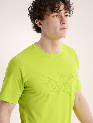 [arcteryx] Cormac Logo Short Sleeve Men's - Mantis