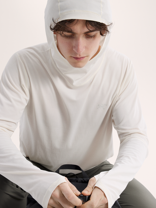 [arcteryx] Cormac Hoodie for Men - Arctic Silk