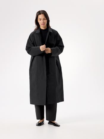 [arcteryx] Nitra Trench Coat for Women - Black