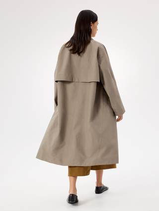 [arcteryx] Nitra Trench Coat for Women - Lt Gnosis