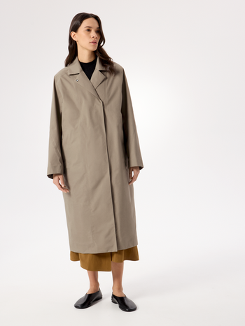 [arcteryx] Nitra Trench Coat for Women - Lt Gnosis