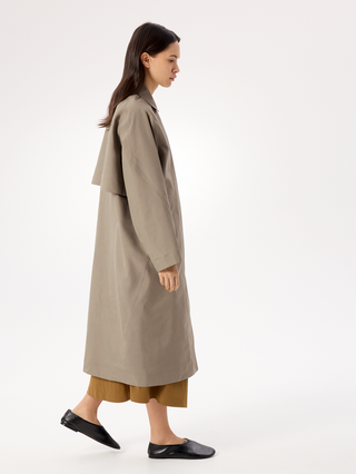 [arcteryx] Nitra Trench Coat for Women - Lt Gnosis