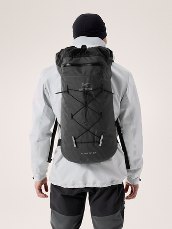 [arcteryx] Alpha FL 30 Backpack - Black