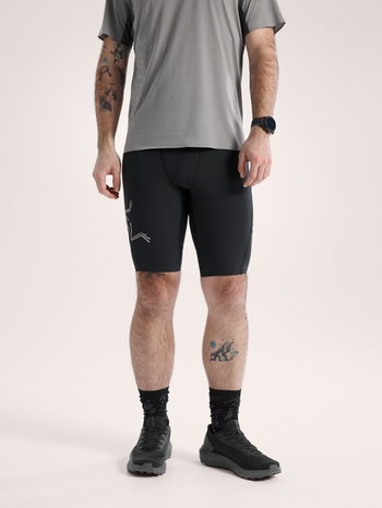 [arcteryx] Norvan Half Tights for Men - Black