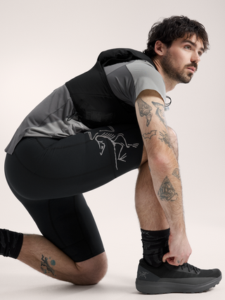 [arcteryx] Norvan Half Tights for Men - Black