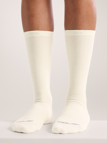 [arcteryx] Merino Wool Mid Socks - White