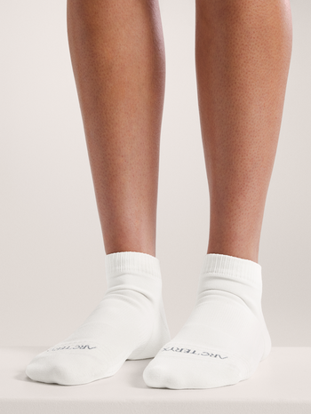 [arcteryx] Synthetic Low-Cut Socks - White
