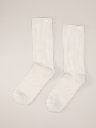 [arcteryx] Synthetic Mid Grotto Socks - Sea Salt / White