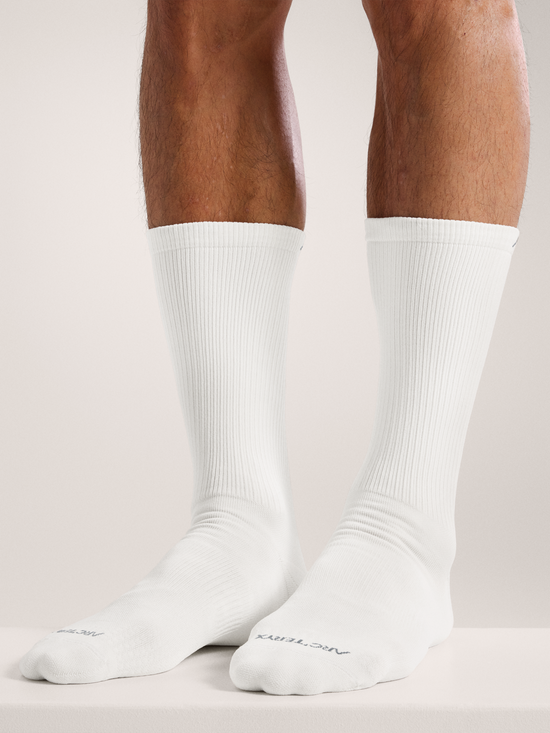 [arcteryx] Synthetic Ultralight Mid Socks - White