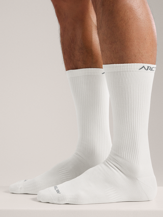 [arcteryx] Synthetic Ultralight Mid Socks - White