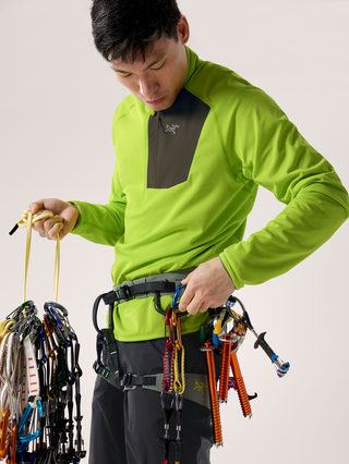 [arcteryx] Delta Half-Zip Neck Men's - Mantis / Tatsu