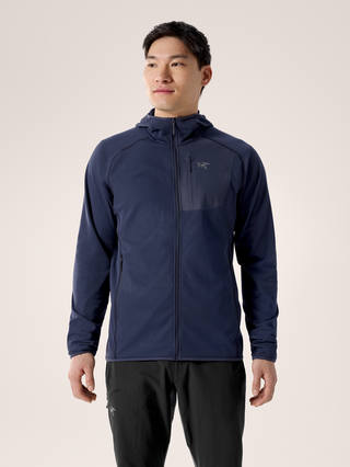 [arcteryx] Delta Hoodie Men's - Black Sapphire