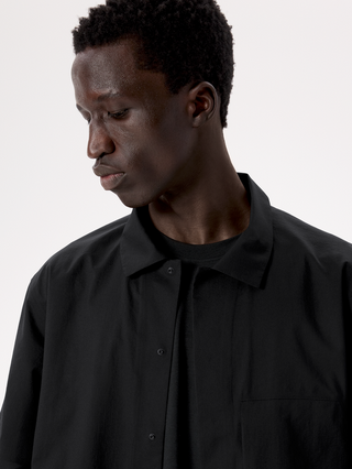 [arcteryx] Demuro Short Sleeve Shirt for Men - Black