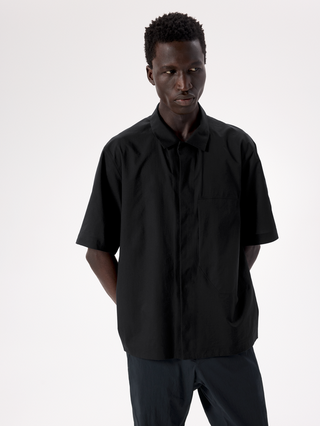 [arcteryx] Demuro Short Sleeve Shirt for Men - Black