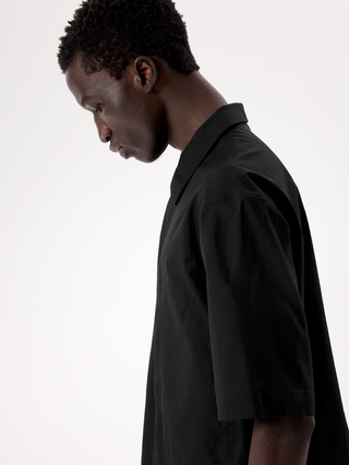 [arcteryx] Demuro Short Sleeve Shirt for Men - Black