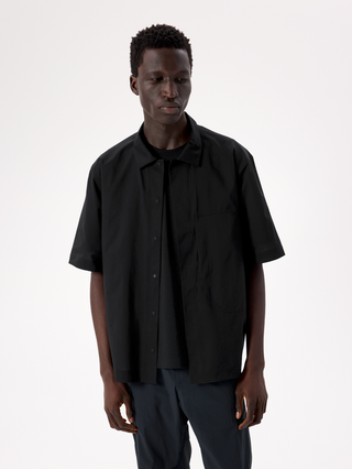 [arcteryx] Demuro Short Sleeve Shirt for Men - Black