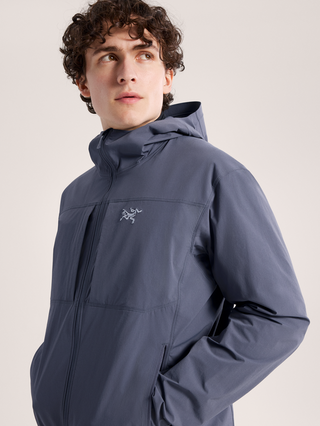 [arcteryx] Gamma Lightweight Hoodie for Men - Dk Stratus