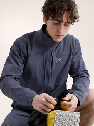 [arcteryx] Gamma Lightweight Jacket for Men - Dk Stratus