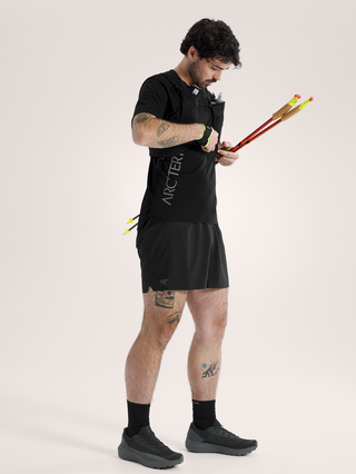 [arcteryx] Norvan Shorts 5 Inch Men's - Black