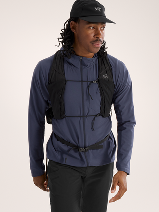 [arcteryx] Seema Hoodie Men's - Black Sapphire