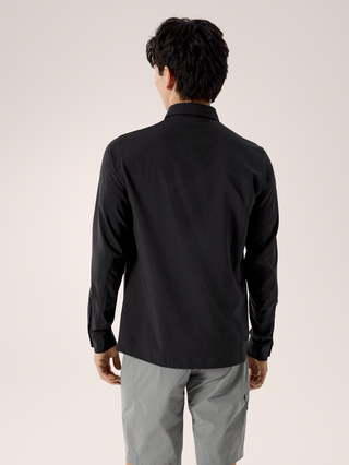 [arcteryx] Skyline Long Sleeve Shirt for Men - Black