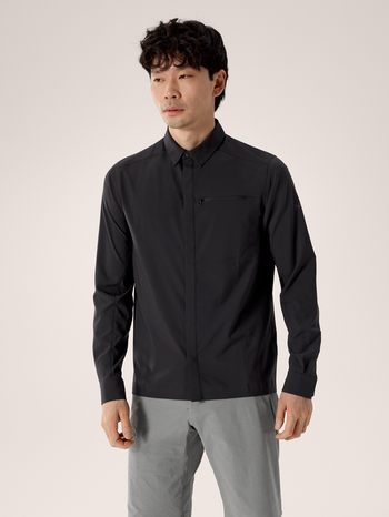 [arcteryx] Skyline Long Sleeve Shirt for Men - Black