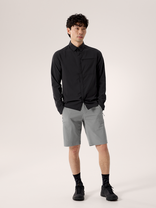 [arcteryx] Skyline Long Sleeve Shirt for Men - Black