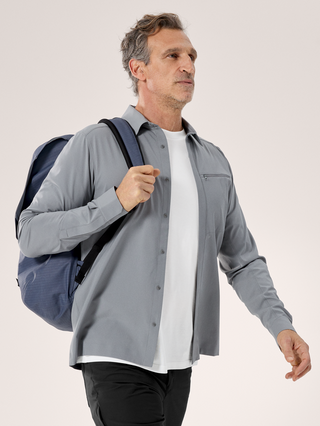 [arcteryx] Skyline Long Sleeve Shirt for Men - Void