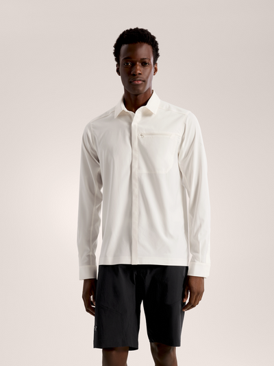 [arcteryx] Skyline Long Sleeve Shirt for Men - Arctic Silk