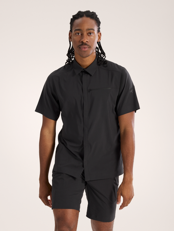 [arcteryx] Skyline Short Sleeve Shirt for Men - Black