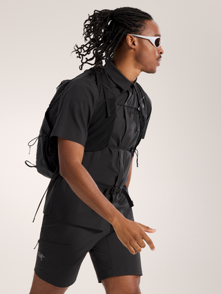 [arcteryx] Skyline Short Sleeve Shirt for Men - Black