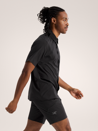 [arcteryx] Skyline Short Sleeve Shirt for Men - Black