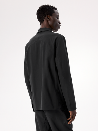 [arcteryx] Field Long Sleeve Shirt for Men - Black