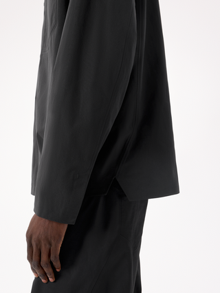 [arcteryx] Field Long Sleeve Shirt for Men - Black