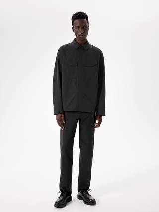 [arcteryx] Field Long Sleeve Shirt for Men - Black