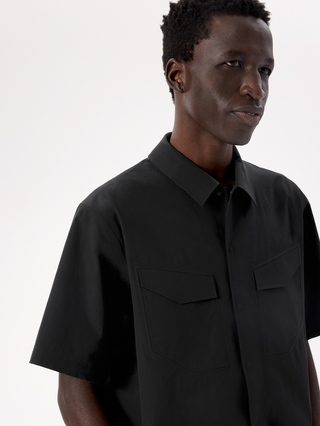 [arcteryx] Field Short Sleeve Shirt for Men - Black