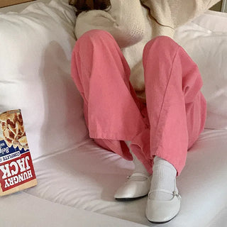 Corduroy Heart Pants