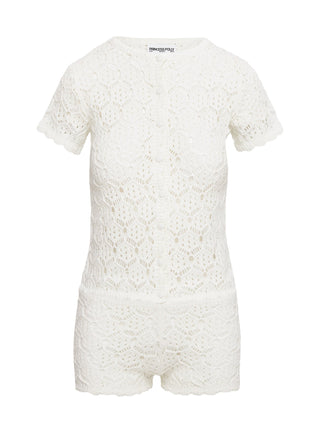 Sun Still Shines Crochet Set White