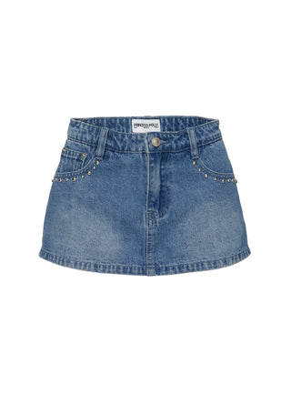 Symphony Denim Skort Mid Wash